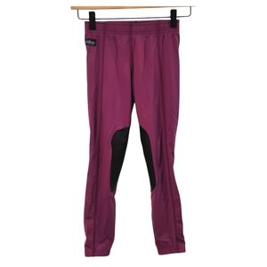 Irideon Purple Pink Riding Wear Tights Size Medium
